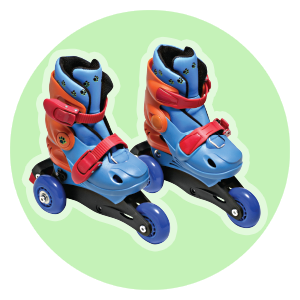 2in1 Convertible Inline Roller Skates for Kids